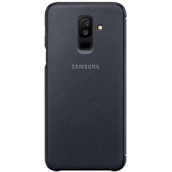 Samsung A6+ (2018) Kapaklı Kılıf Siyah - EF-WA605CBEGWW (Samsung Türkiye Garantili) resmi