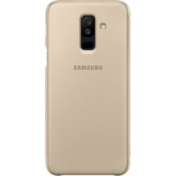 Samsung A6+ (2018) Kapaklı Kılıf Altın EF-WA605CFEGWW (Samsung Türkiye Garantili) resmi