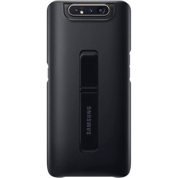 Samsung Galaxy A80 Koruyucu Stantlı Kılıf Siyah - EF-PA805CBEGWW (Samsung Türkiye Garantili) resmi