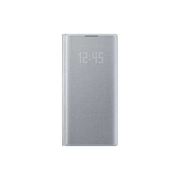 Samsung Galaxy Note 10 Led View Kılıf Gümüş - EF-NN970PSEGTR (Samsung Türkiye Garantili) resmi