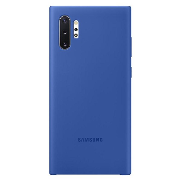 Samsung Galaxy Note 10+ Plus Silikon Kılıf Mavi - EF-PN975TLEGWW (Samsung Türkiye Garantili) resmi