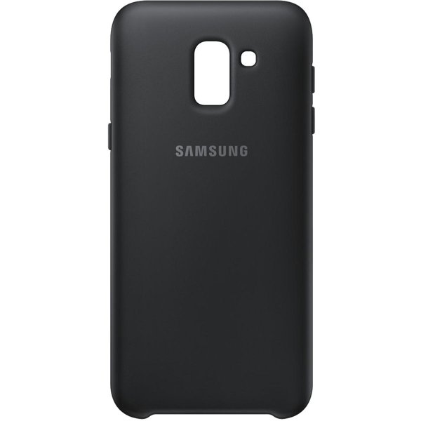Samsung J6 (2018) Çift Katmanlı Arka Kapak Siyah - EF-PJ600CBEGWW (Samsung Türkiye Garantili) resmi