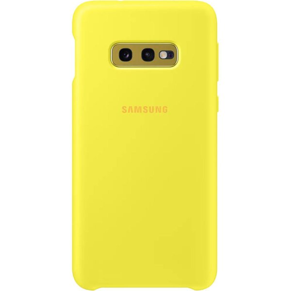 Samsung S10E Silikon Kılıf Sarı - EF-PG970TYEGWW (Samsung Türkiye Garantili) resmi