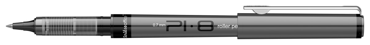 Scrikss PI8 Roller Kalem 0.7 mm Siyah resmi