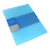 Shuter S601A Sıkıştırmalı Sunum Dosyası A4 Tek Mekanizmalı Mavi resmi