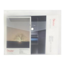 Shuter A530 Zarf Dosya A4 Çıtçıtlı Şeffaf resmi