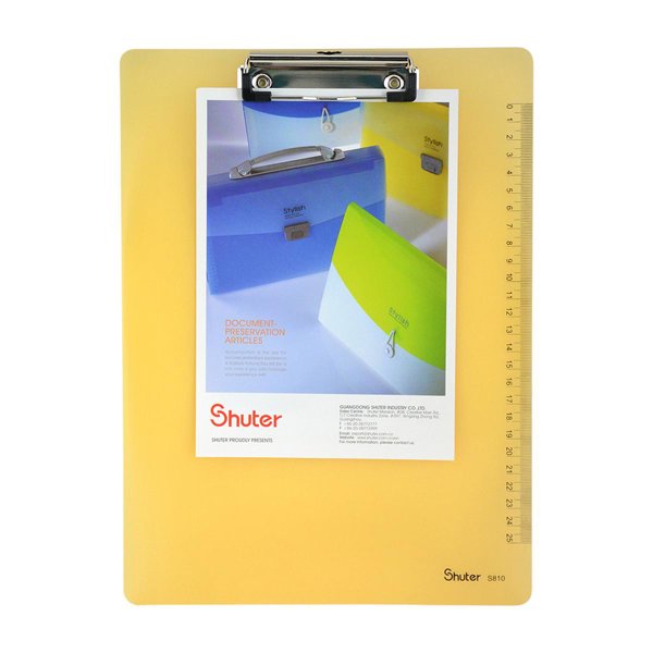 Shuter S810 A4 Kapaksız Sekreterlik - Sarı resmi
