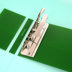 Shuter S601A Sıkıştırmalı Sunum Dosyası A4 Tek Mekanizmalı Yeşil resmi