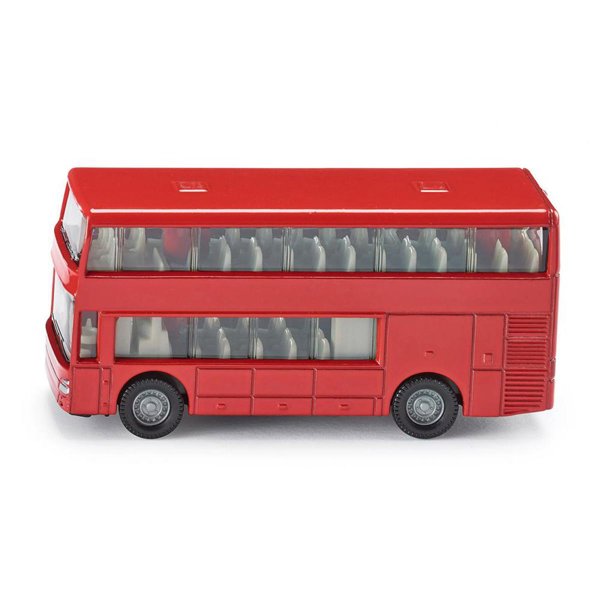 Siku 1321 DOUBLE DECKER BUS Metal Plastik Oyuncak Çift Katlı Otobüs resmi