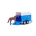 Siku 1651 JEEP WITH HORSE TRAILER Metal Plastik Oyuncak At Taşıyıcılı Jip resmi