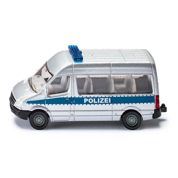 Siku 0804 POLICE VAN Metal Plastik Oyuncak Polis Arabası resmi