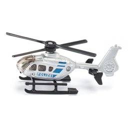 Siku 0807 HELICOPTER Metal Plastik Oyuncak Polis Helikopteri resmi