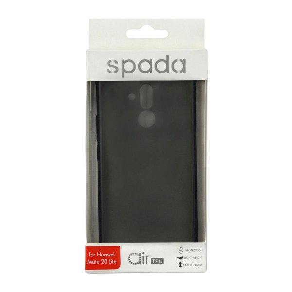 Spada Huawei Mate 20 Lite Duo TPU Kılıf - Siyah / Lacivert resmi