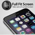 Spada iPhone 6/6S Tam Kaplayan Ekran Koruma Camı - Siyah resmi