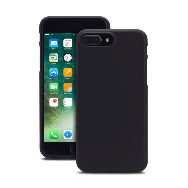 Spada iPhone 7/8 Plus Ultra İnce TPU Kılıf - Siyah resmi