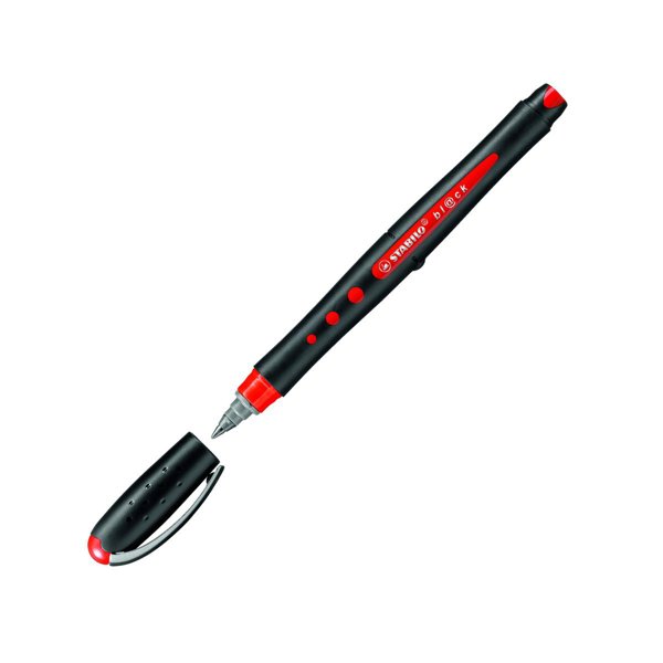 Stabilo Black (F) Roller Kalem Kırmızı resmi