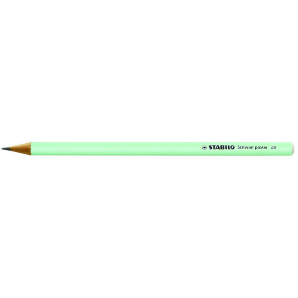 Stabilo Pastel Seri Yeşil Renkli Kurşun Kalem 12'li resmi