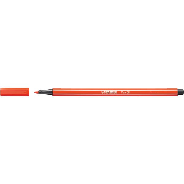 Stabilo Pen 68 - Açık Kırmızı resmi