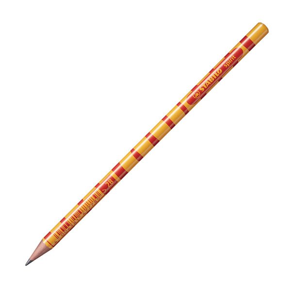Stabilo Spirit Kurşun Kalem - Sarı&Kırmızı 12'li resmi