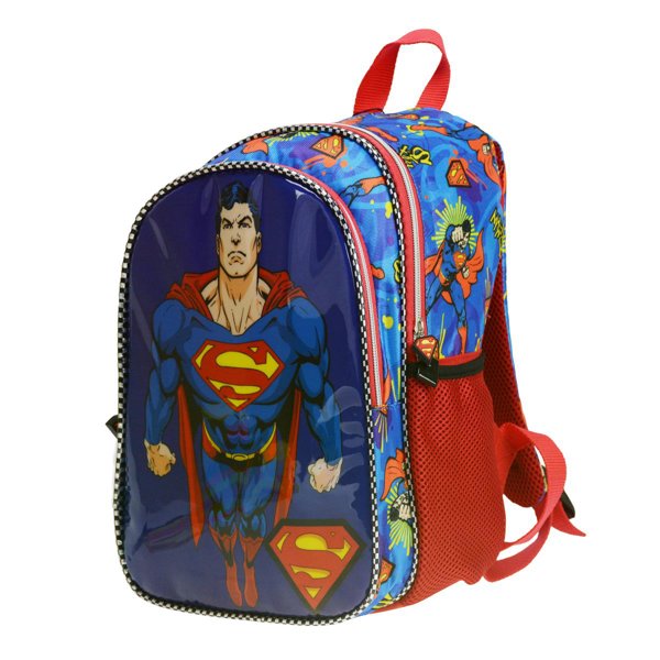 Superman Chest Anaokulu Çanta İki Gözlü resmi