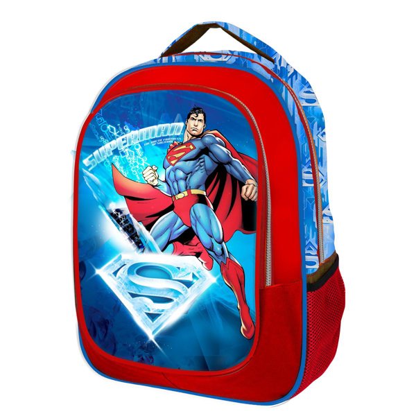 Superman Frosted İlkokul Çantası Tek Gözlü resmi