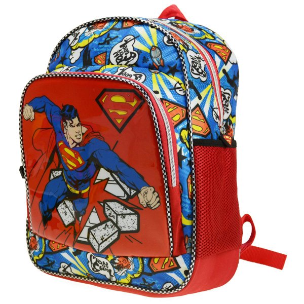 Superman Punch İlkokul Çantası Tek Gözlü resmi
