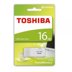 Toshiba 16 Gb Usb Bellek 2.0 Hayabusa Beyaz THN-U202W0160E4 resmi