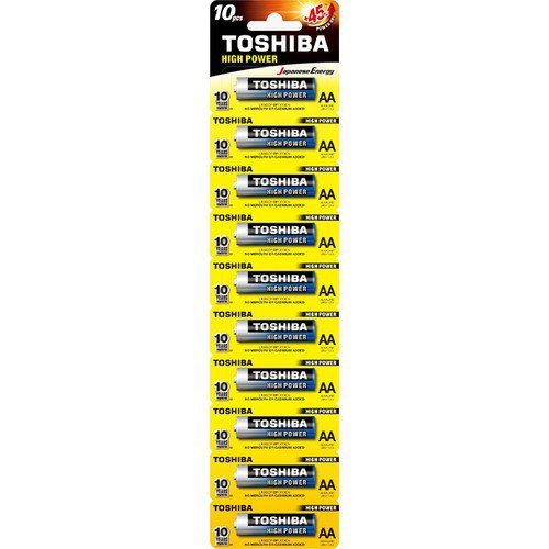 Toshiba AAA High Power Alkalin İnce Pil 10'lu resmi