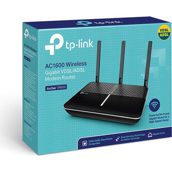 TP-Link Archer VR600 1600Mbps Gigabit VDSL/ADSL2+ resmi