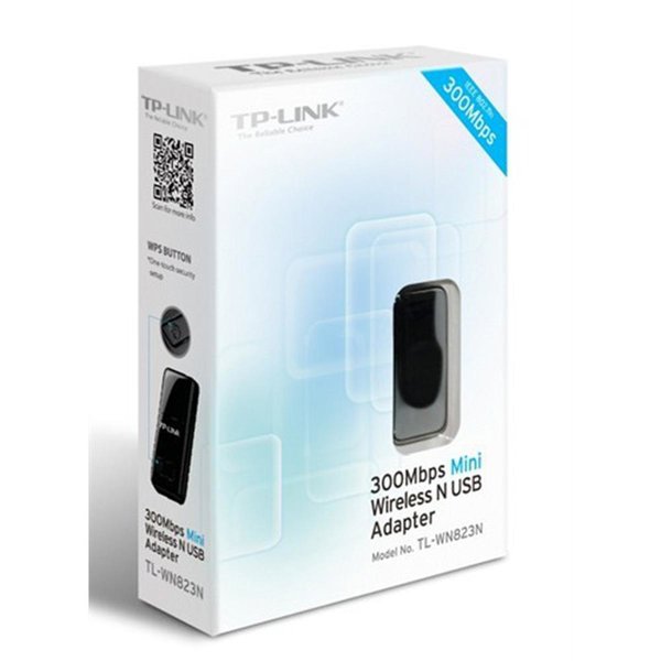 TP-LINK TL-WN823N 300 Mbps N Kablosuz Mini USB Adaptör resmi