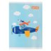 Mynote Çizgili Karton Kapak Okul Defteri A4 60 Yaprak – Uçak Desenli  resmi