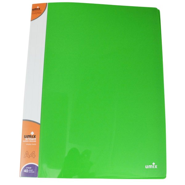 Umıx Brıllant Renk Sunum Dosyası 40'lı Yeşil resmi