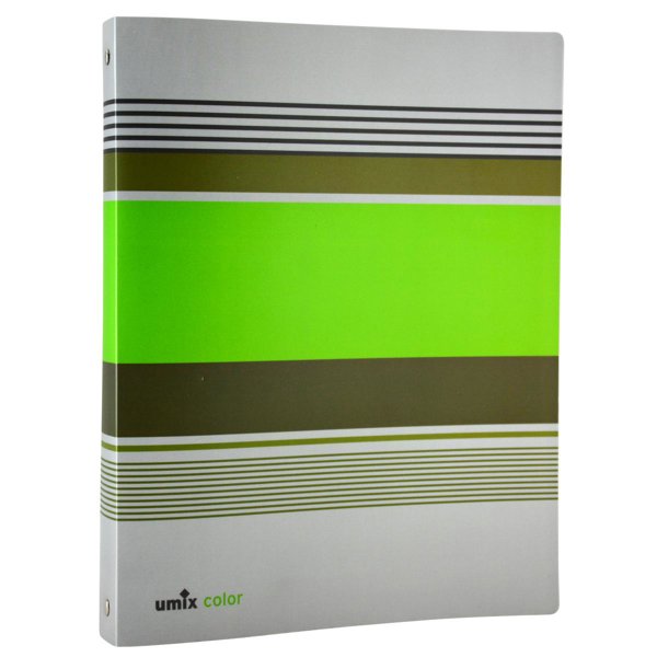 Umix Color Halkalı Dosya Yeşil PP resmi