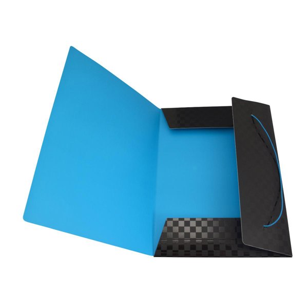 Umix U1361B Black Lastikli Dosya Mavi-Siyah Karton resmi