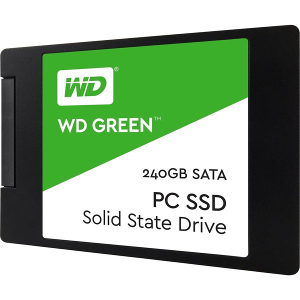 WD Green SSD 240 gb 2.5 SATA3 545MB/S 3DNAND WDS240G3G0A  resmi