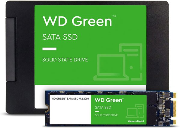WD Green WDS200T2G0A 2.5" 2 TB SATA 3 SSD Disk 7mm Kasalı resmi