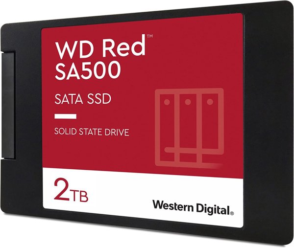 WD Red SA500 WDS200T1R0A 2.5" 2 TB SATA 3 SSD Disk resmi