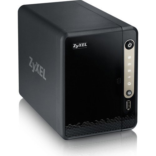 Zyxel NAS326 2-Disk Slotlu 16TB 2.5"/3.5" SATA I/II Harddisk DLNA myZyxelcloud DDNS ISCSI Destekli Uzaktan Yönetilebilir Ağ Veri Depolama Cihazı resmi