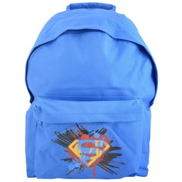 Superman Lisanslı Genç Sırt Çantası Mavi Renk resmi