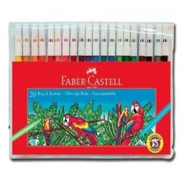 Faber-Castell Yıkanabilir Keçeli Kalem 20'li Paket resmi