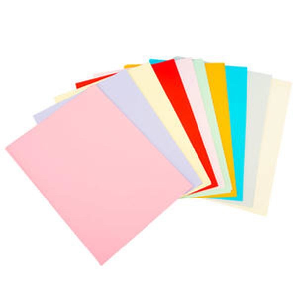 Umur A4 Renkli Fotokopi Kağıdı 80 g 100 Yaprak 10 Renk resmi