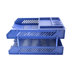 Shuter S712 Evrak Rafı Sabit 2 Katlı Mavi resmi