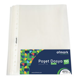 Ofmark Ekstra Poşet Dosya A4 100'lü Paket resmi