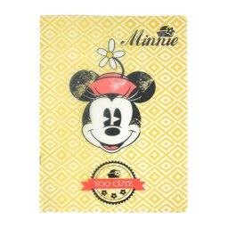 Minnie Mouse Campüs Çizgili Defter 26 cm x 18,5 cm - 40 Yaprak  resmi