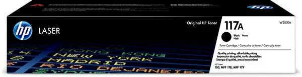 HP 117A Siyah Toner 1000 Sayfa W2070A resmi